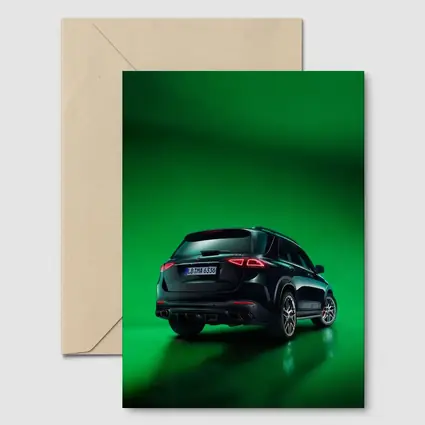 Mercedes AMG GLE Green Neon Studio
